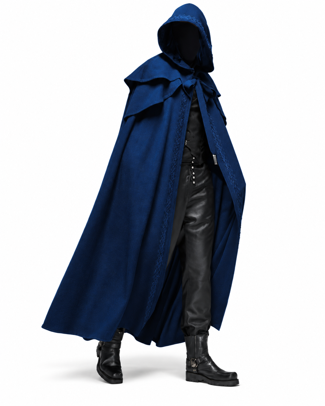 Unisex Cape met Capuchon – Gotisch Cosplay Kostuum Cape