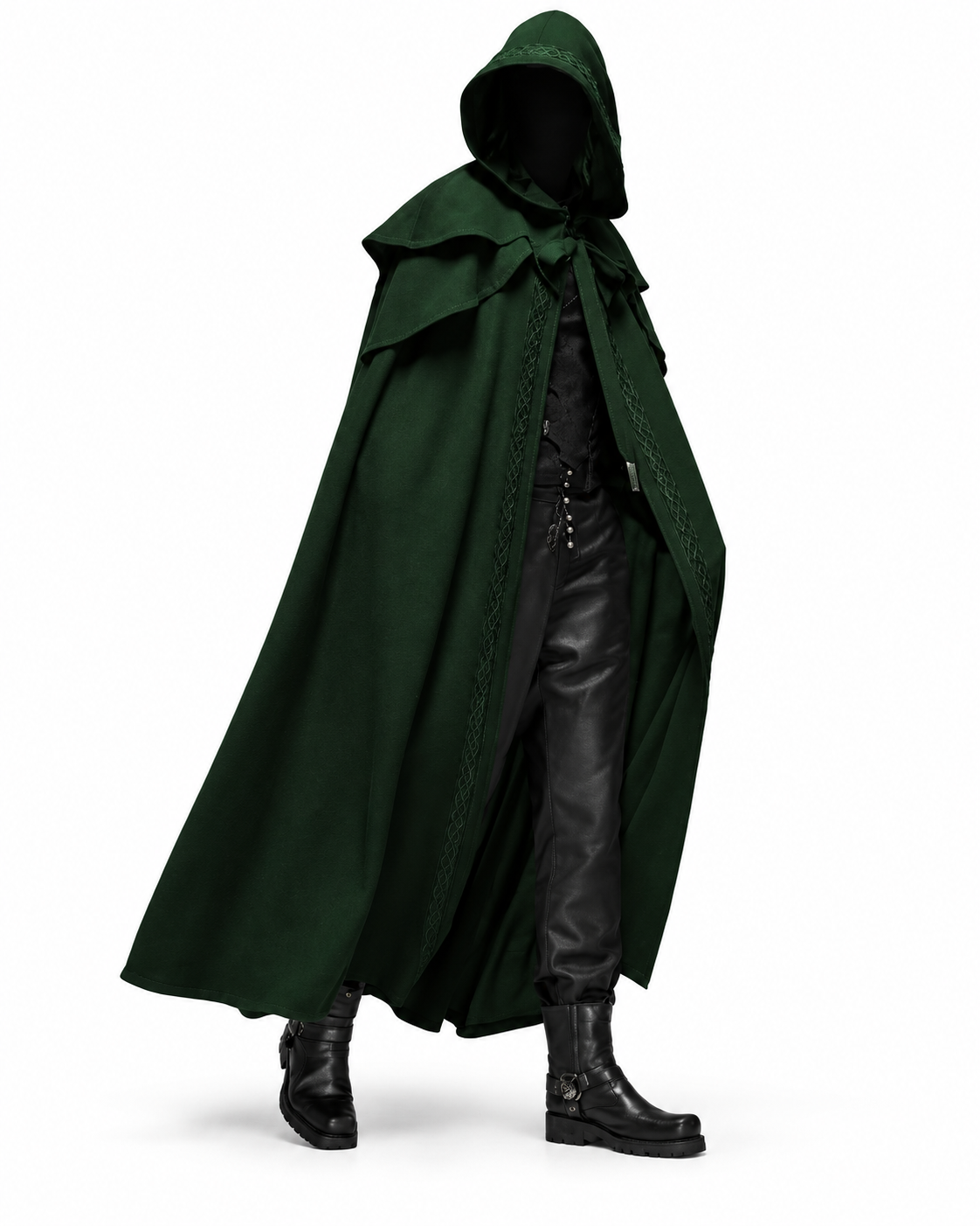 Unisex Cape met Capuchon – Gotisch Cosplay Kostuum Cape