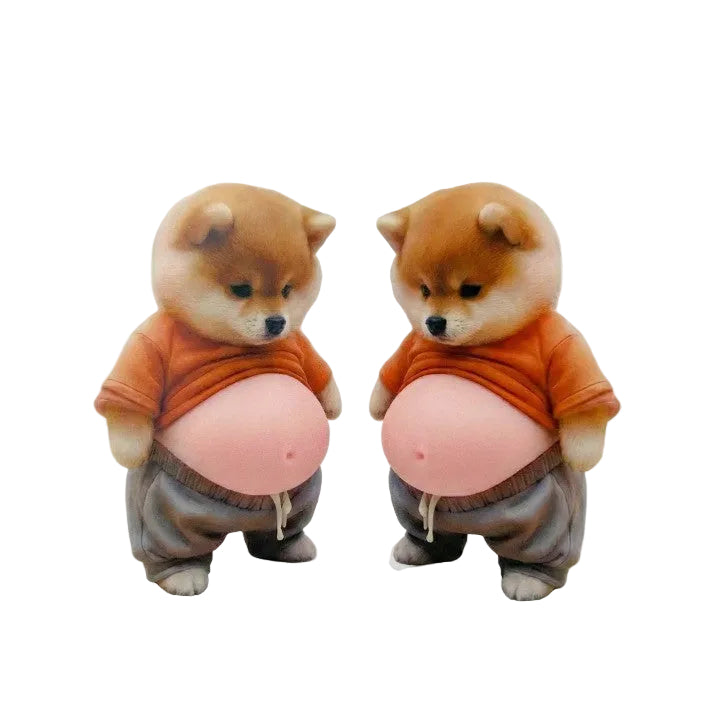 Chubby Shiba Stickerbeschermer voor Meubels 0