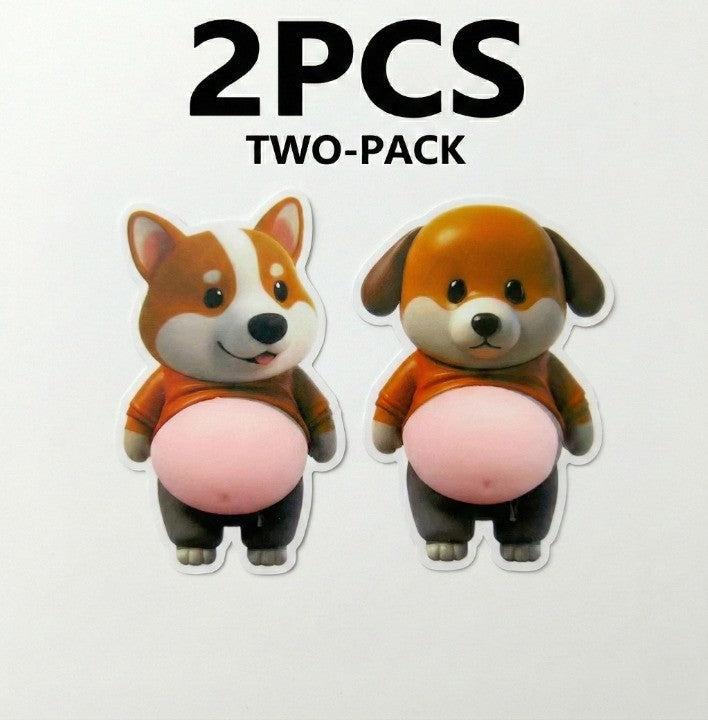 Chubby Shiba Stickerbeschermer voor Meubels 8