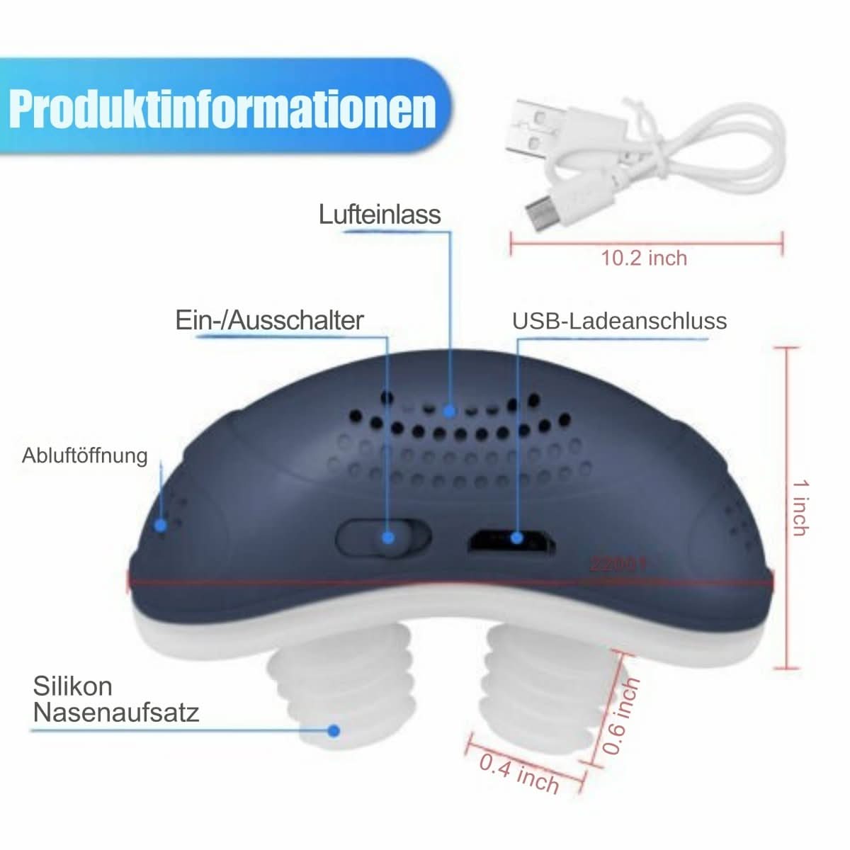 Compact CPAP-apparaat voor Rustige Slaap 6