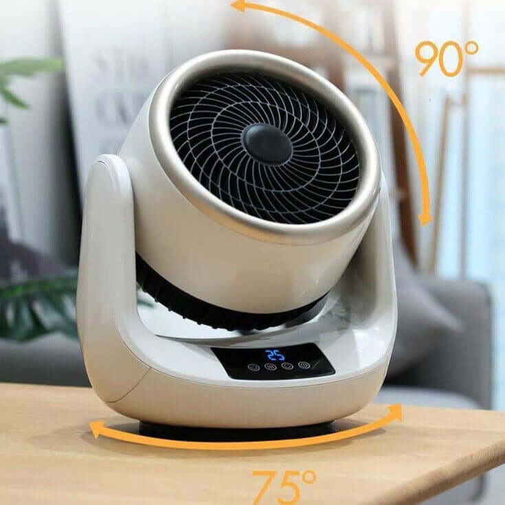 Compacte Mini Ventilatorkachel voor Thuisgebruik met Afstandsbediening 4