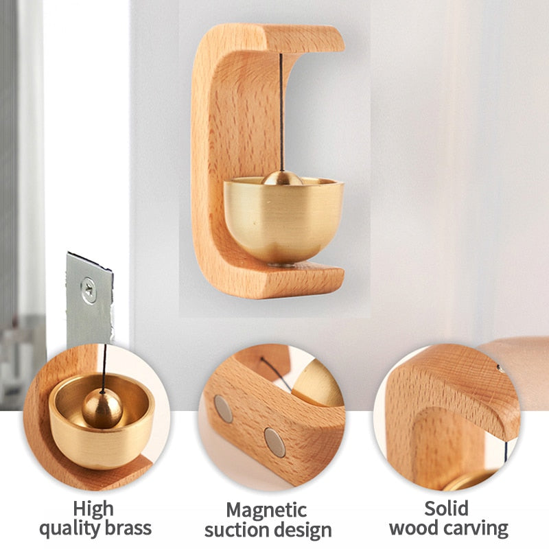 Creatieve Houten Deurbel Forest Song 3