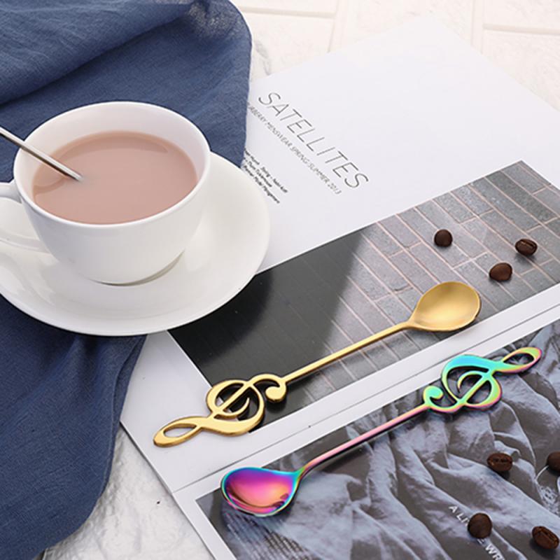Creatieve Muzieknootlepel voor Koffie en Thee 4