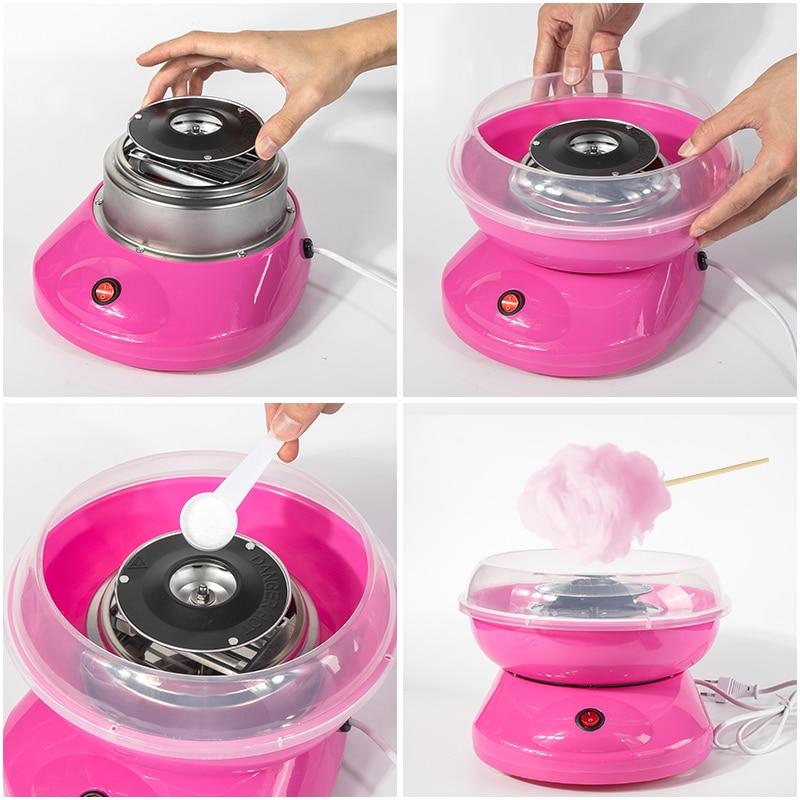 DIY Suikerspinmaker Voor Feestjes Gebruiksvriendelijk Compact Design 1