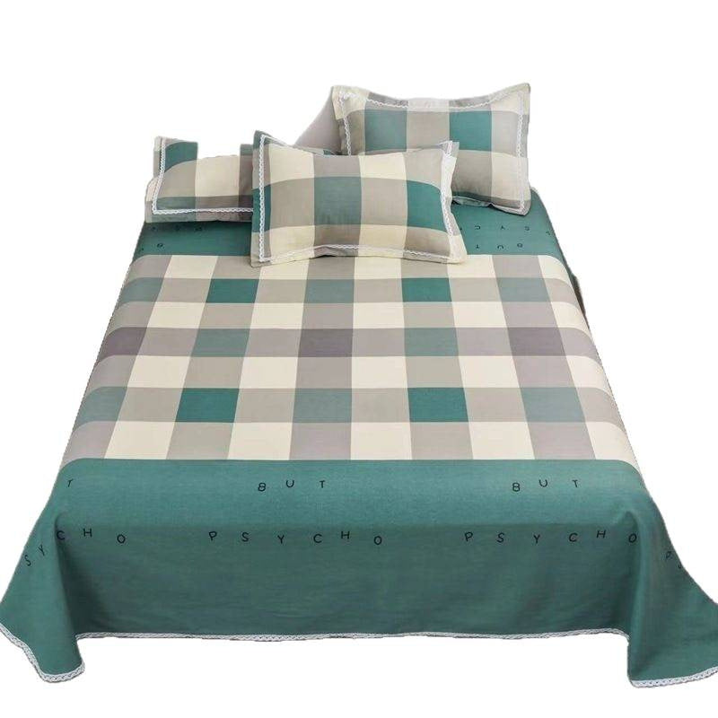 Dames Beddengoedset Modern Ruitpatroon 4