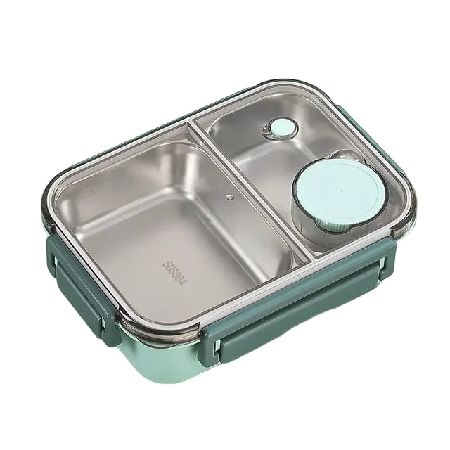 Dames Bento Lunchbox Geïsoleerd Met Compartimenten 0