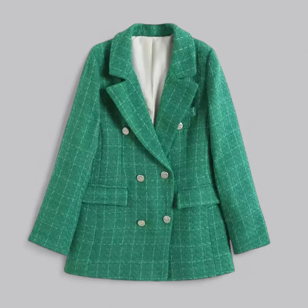 Dames Blazer in Tweedstijl 6