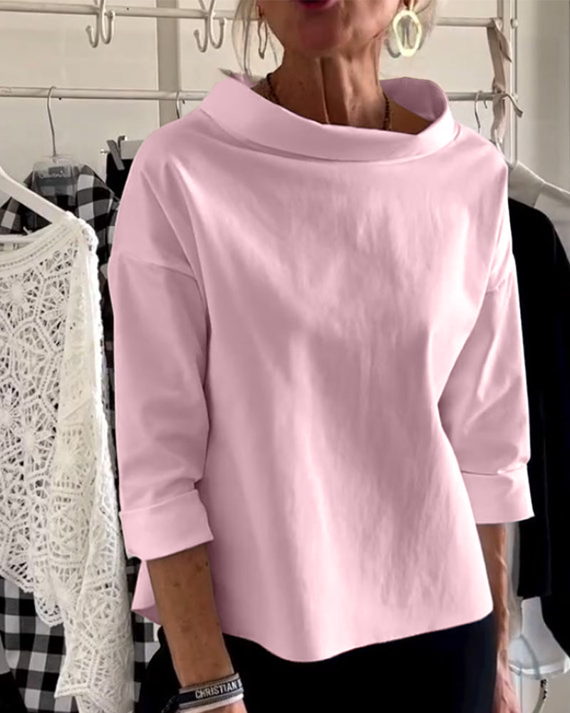 Dames Blouse Hoogwaardige Stof Tijdloos Design 3