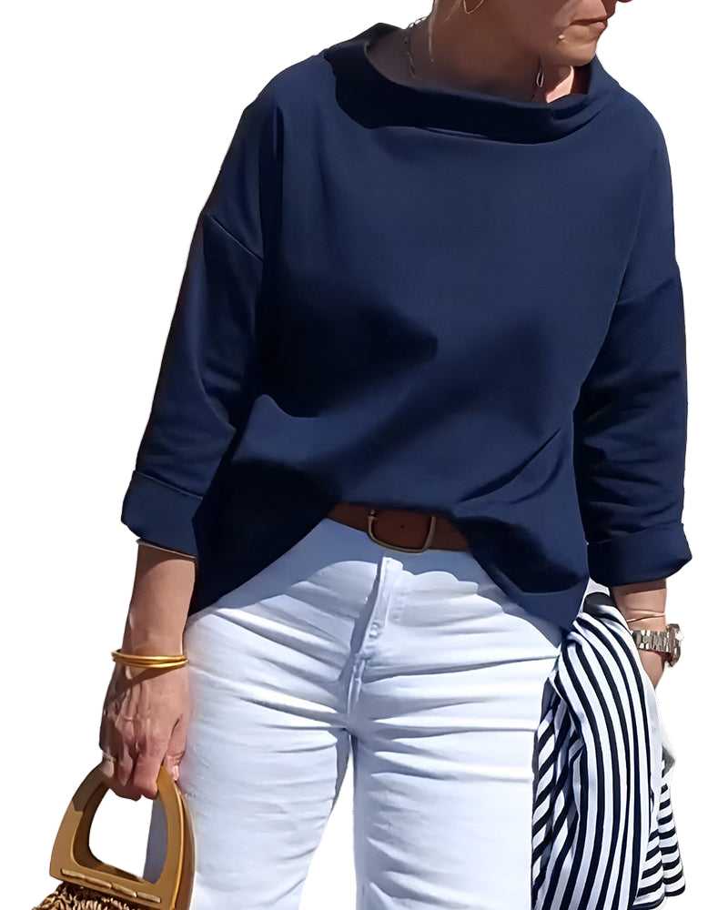 Dames Blouse Hoogwaardige Stof Tijdloos Design 6