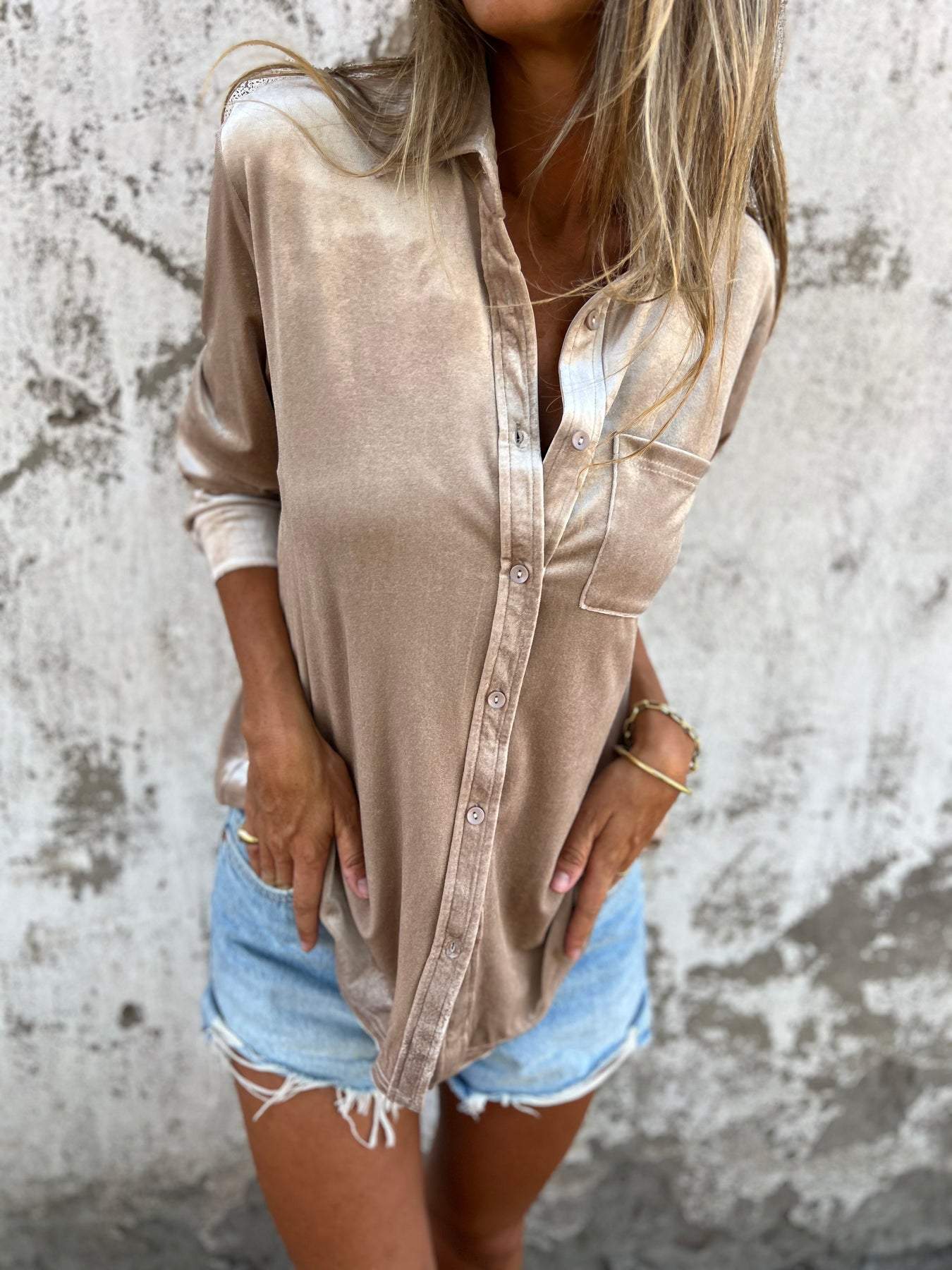 Dames Blouse Lange Mouwen Herfststijl 5