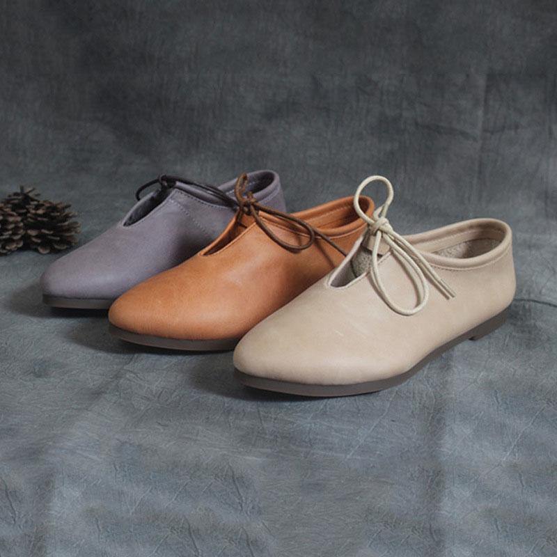 Dames Boho Veterschoenen Paars 3