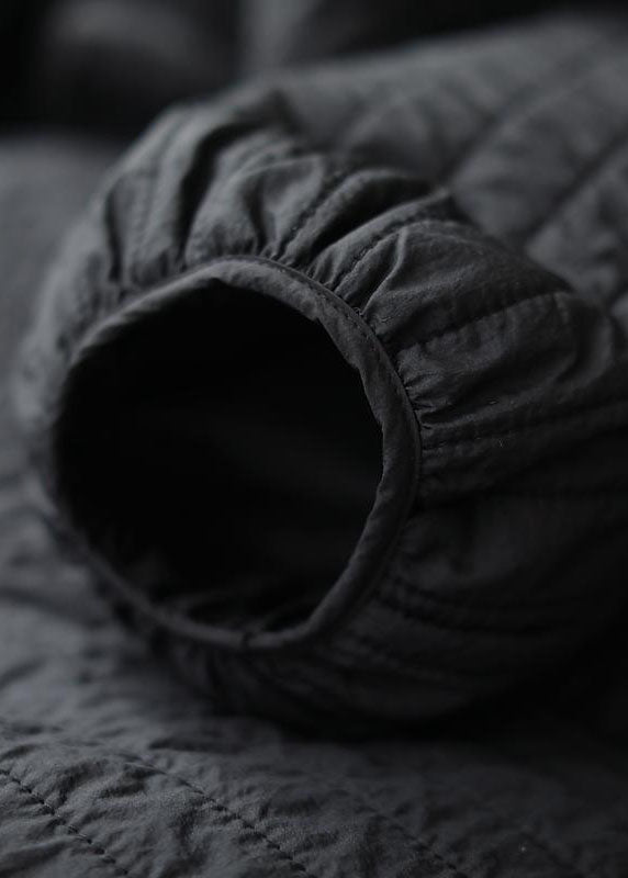 Dames Boho Winterjas met Lange Mouwen en O-hals 4
