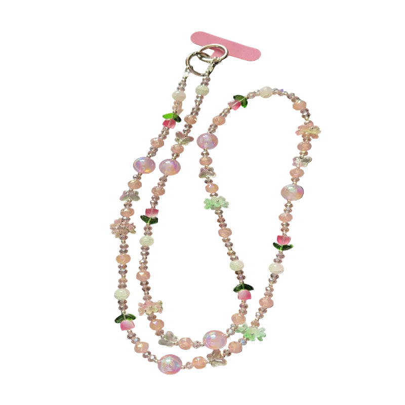 Dames Brillenketting Bloemenmotief Accessoire 0