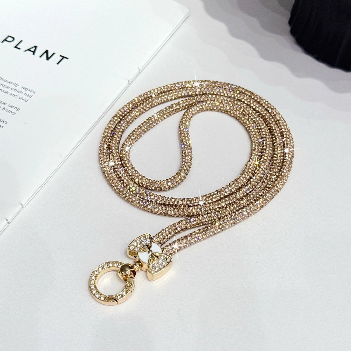 Dames Brillenketting Strassstijl Met Beugel 0