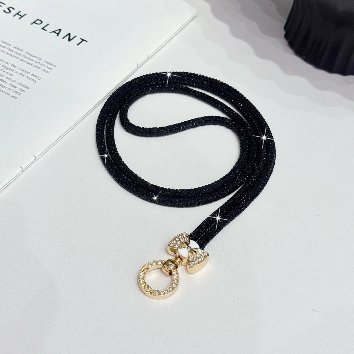Dames Brillenketting Strassstijl Met Beugel 3