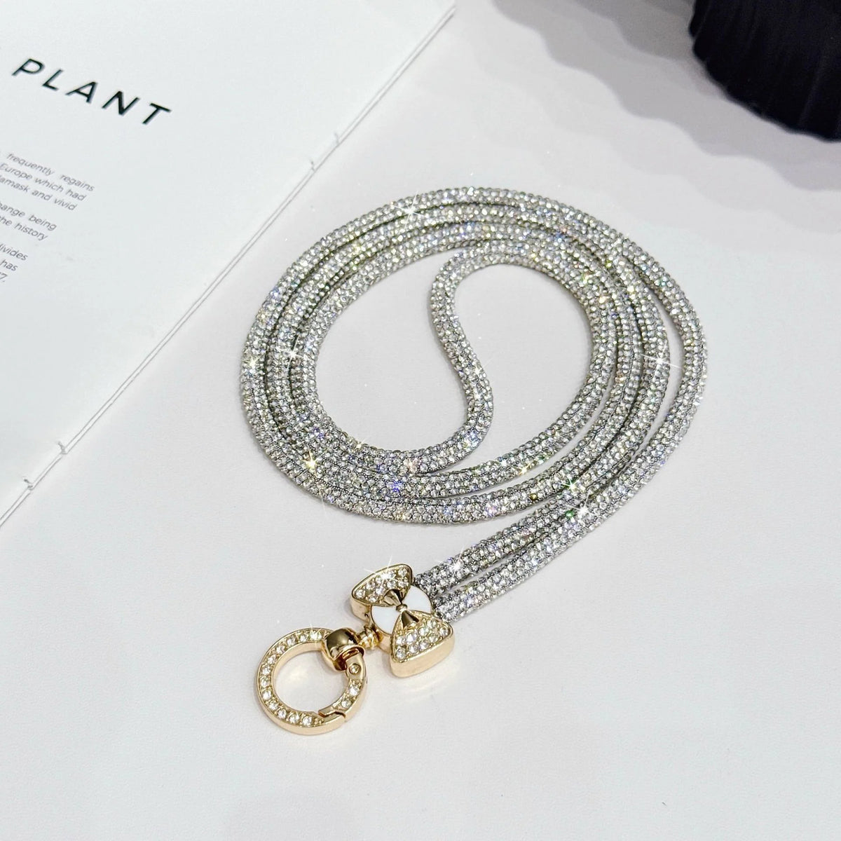 Dames Brillenketting Strassstijl Met Beugel 6