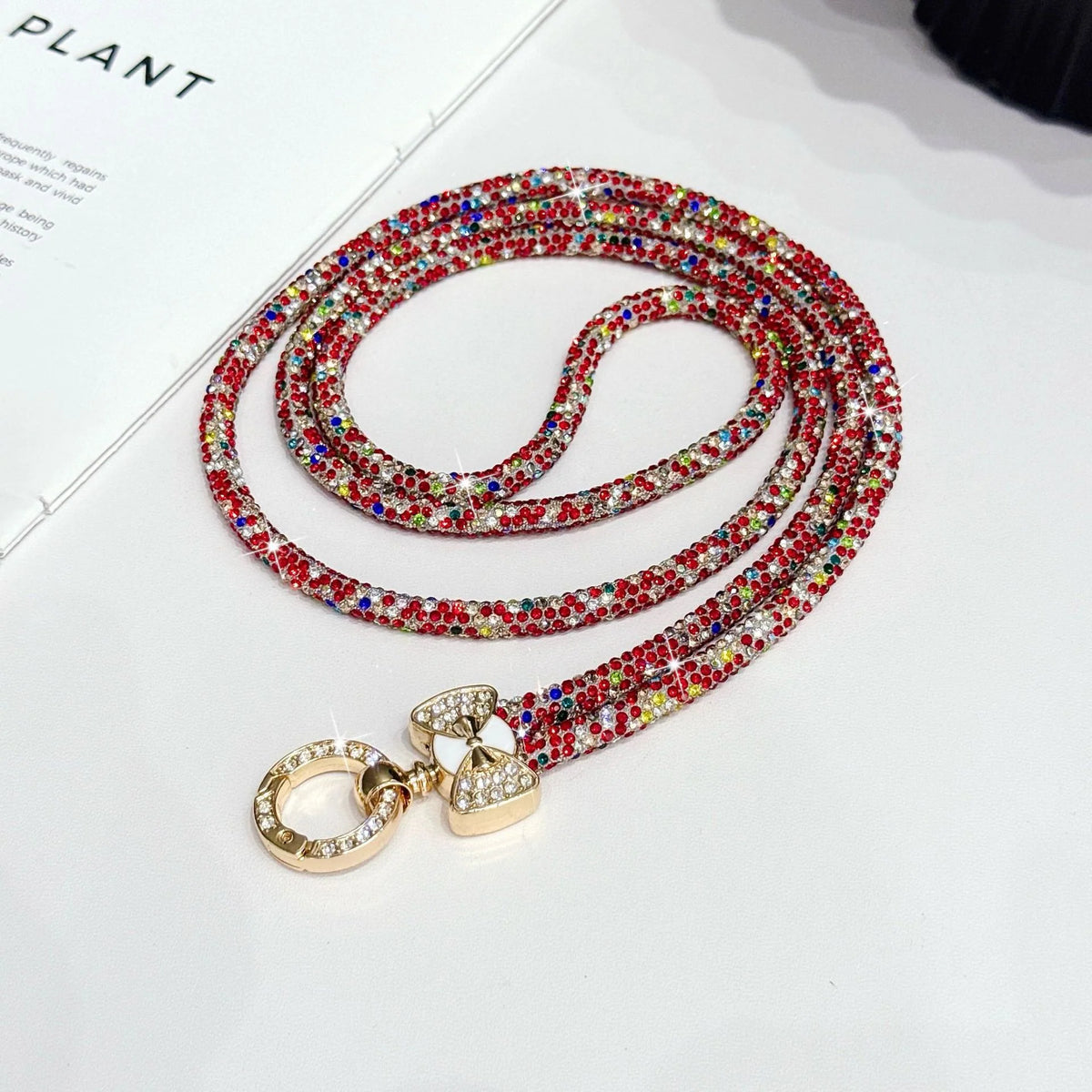 Dames Brillenketting Strassstijl Met Beugel 7