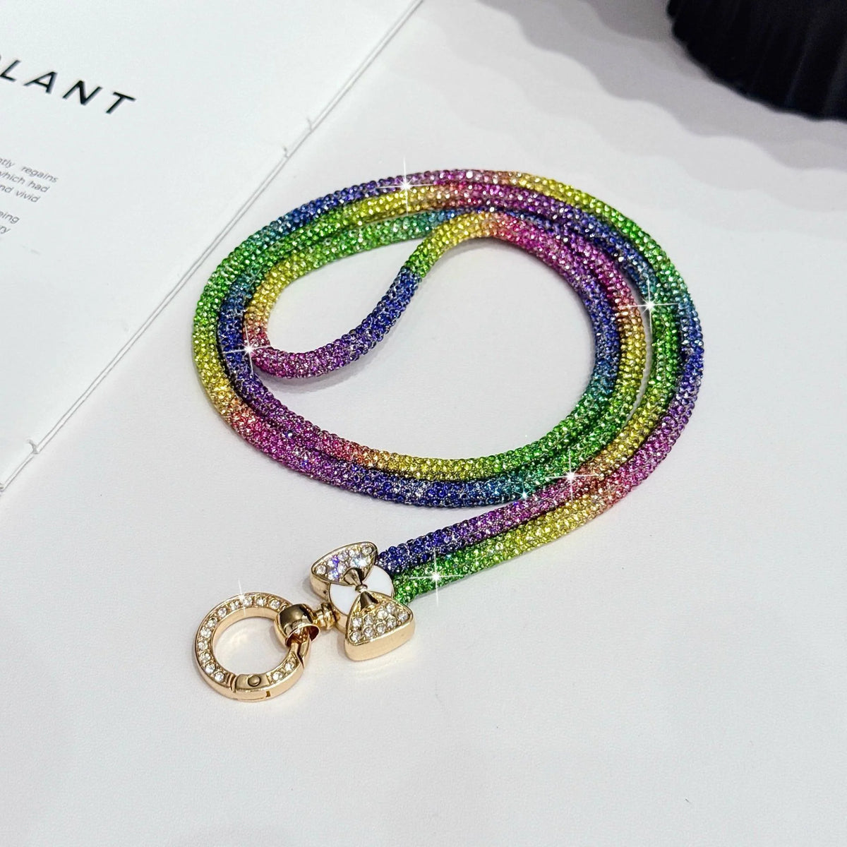 Dames Brillenketting Strassstijl Met Beugel 8