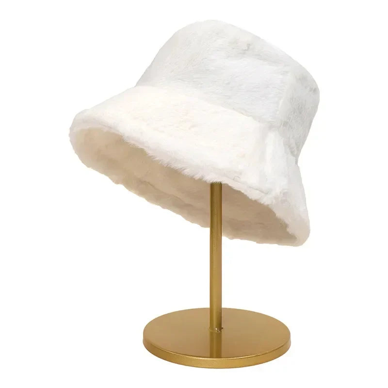 Dames Bucket Hat Warm en Trendy voor Herfstoutfits 4