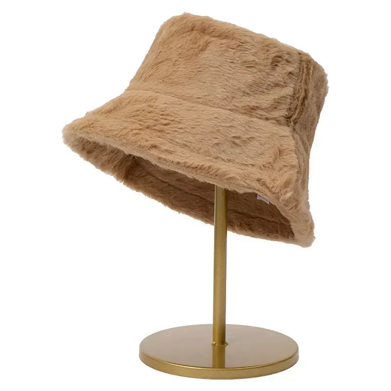 Dames Bucket Hat Warm en Trendy voor Herfstoutfits 5