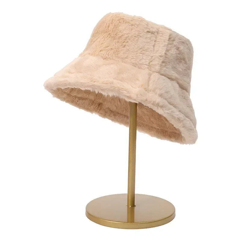 Dames Bucket Hat Warm en Trendy voor Herfstoutfits 6