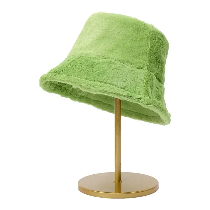Dames Bucket Hat Warm en Trendy voor Herfstoutfits 9