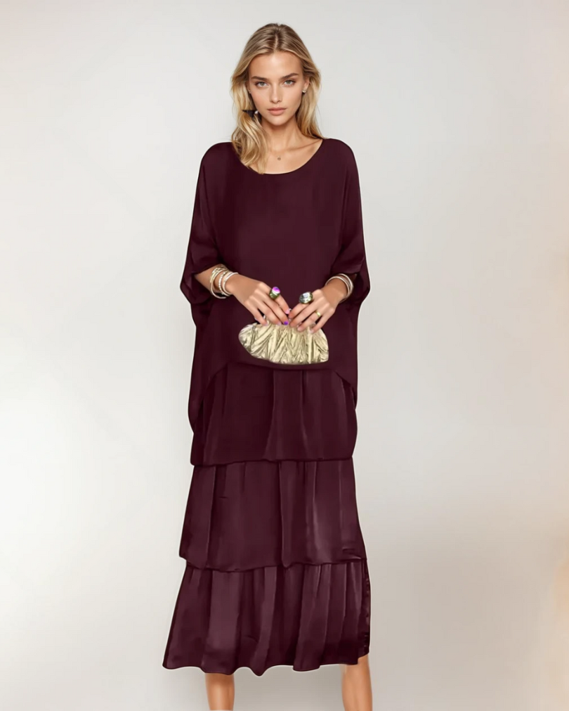 Dames Casual Jurk Elegante Stijl Hoogwaardige Stof voor Feestelijke Kleding 2