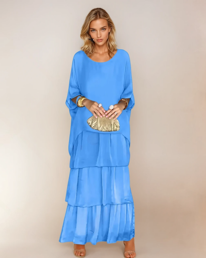 Dames Casual Jurk Elegante Stijl Hoogwaardige Stof voor Feestelijke Kleding 3