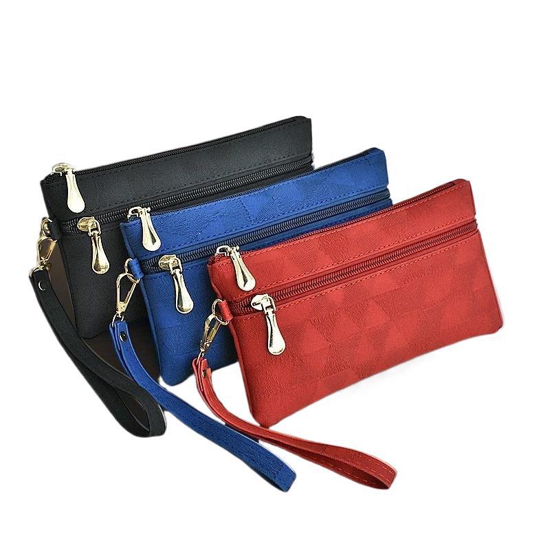 Dames Clutch Modern Design Met Ritssluiting 4