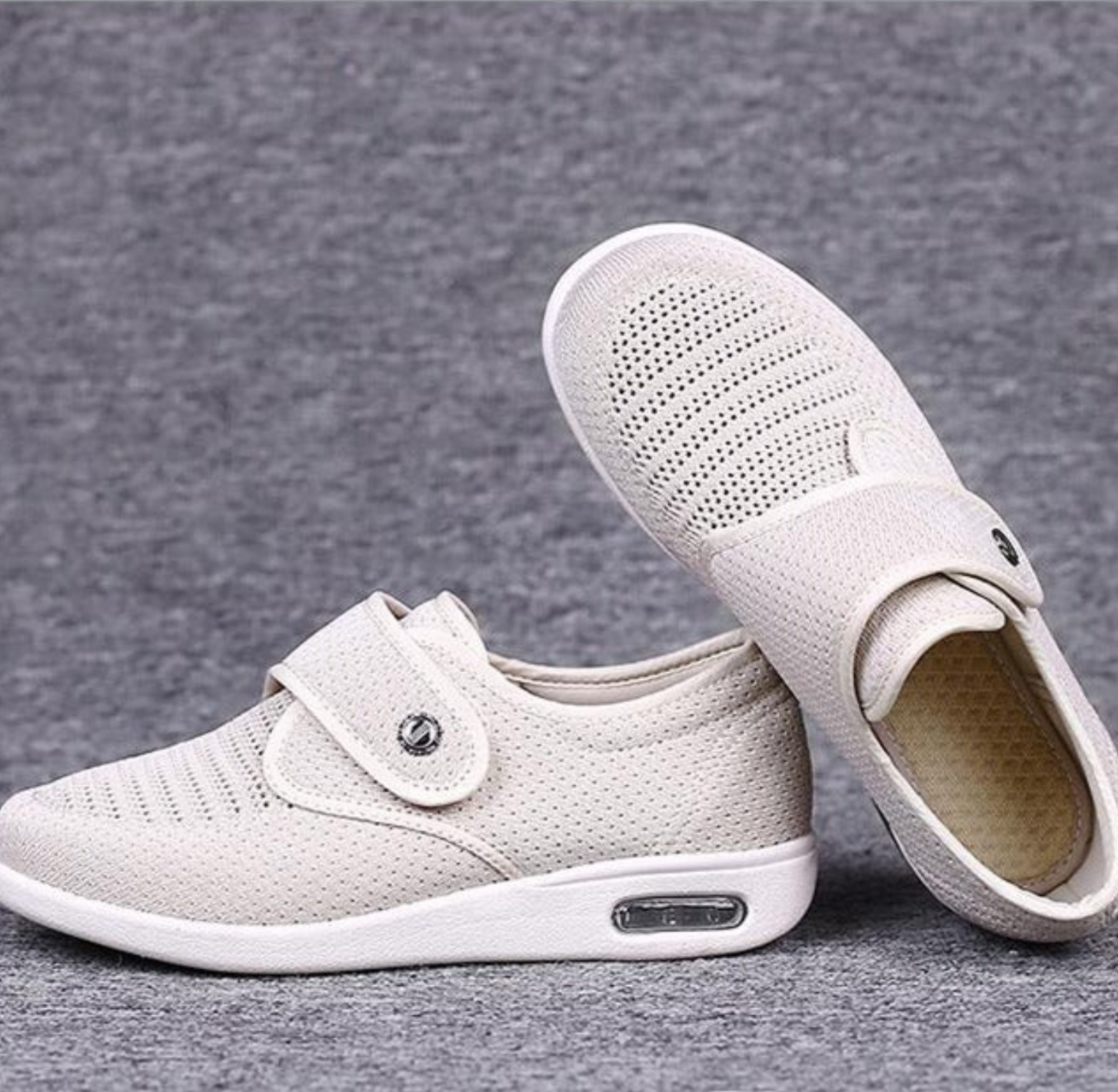 Dames Comfortabele Schoenen Brede Pasvorm 1