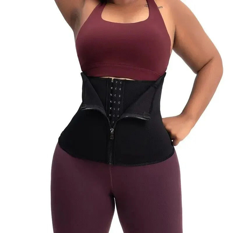 Dames Corset met Ritssluiting en Verstelbare Gespen 2