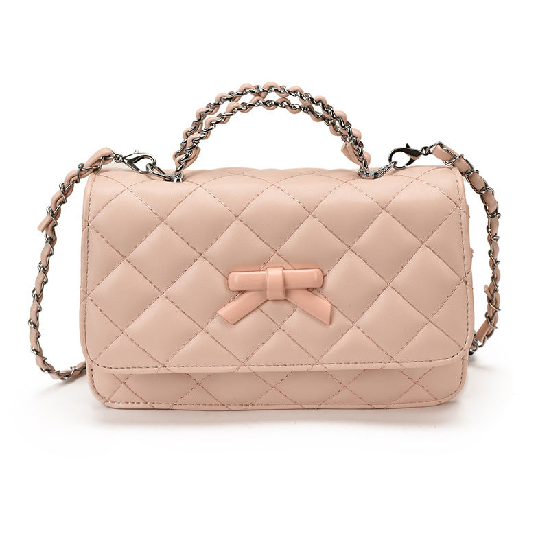 Dames Crossbody Tas Gewatteerd Met Strikdetail Moderne Stijl 4