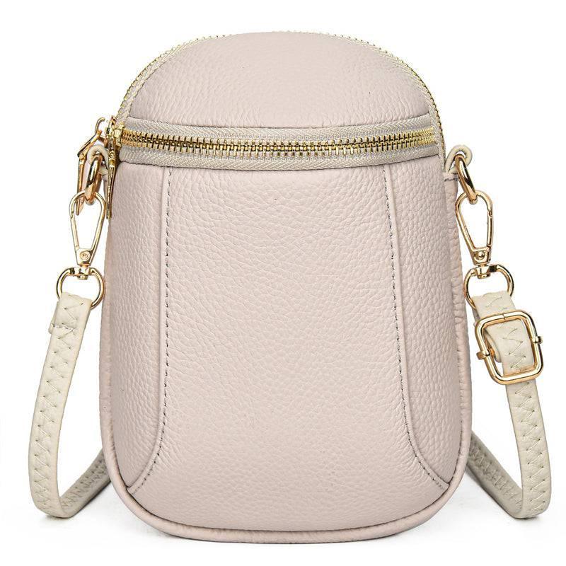Dames Crossbody Tas Vegan Leer Compact Met Verstelbare Schouderband 1