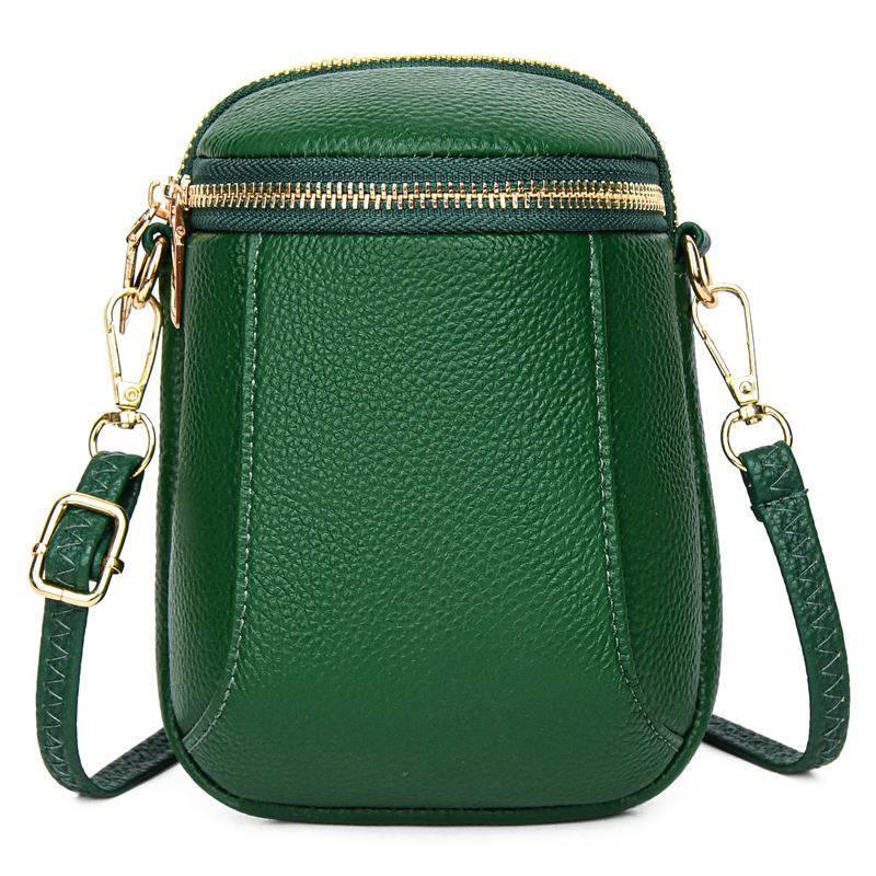 Dames Crossbody Tas Vegan Leer Compact Met Verstelbare Schouderband 7