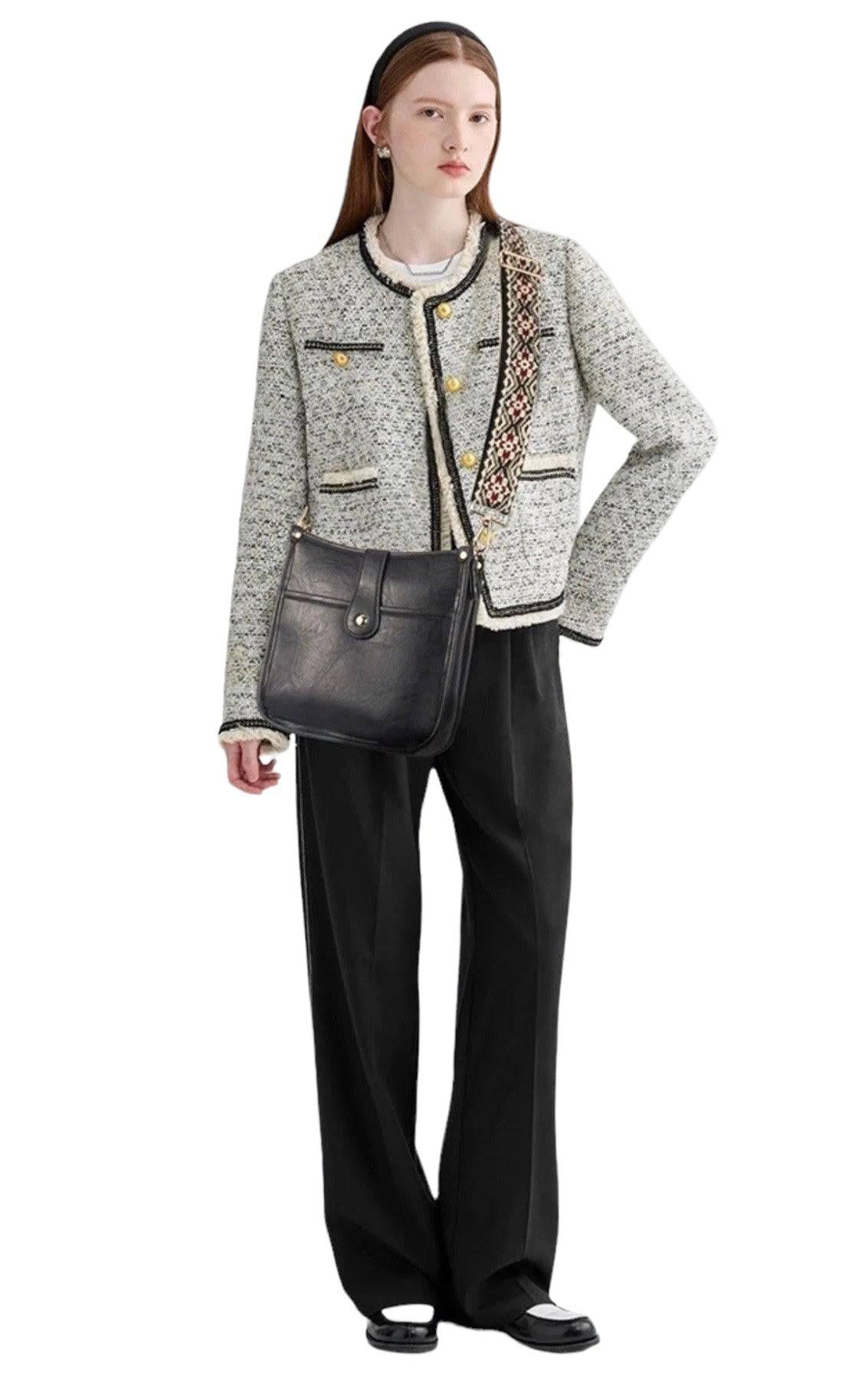 Dames Crossbody Tas Vegan Leer Gitaarriem Stijlvol en Functioneel 2