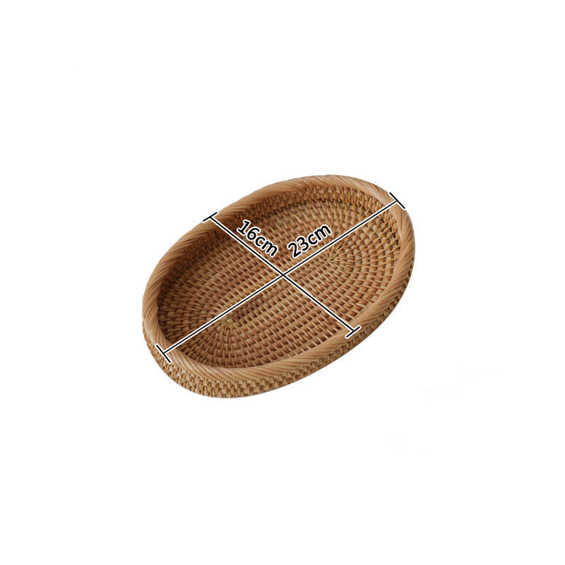 Dames Decoratieve Mand Ovaal Stijlvol 6