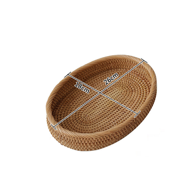 Dames Decoratieve Mand Ovaal Stijlvol 9