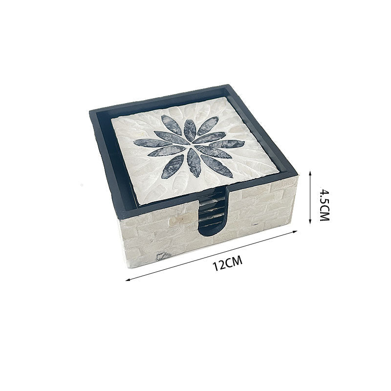 Dames Decoratieve Onderzetters Set voor Glazen met Uniek Ontwerp 0