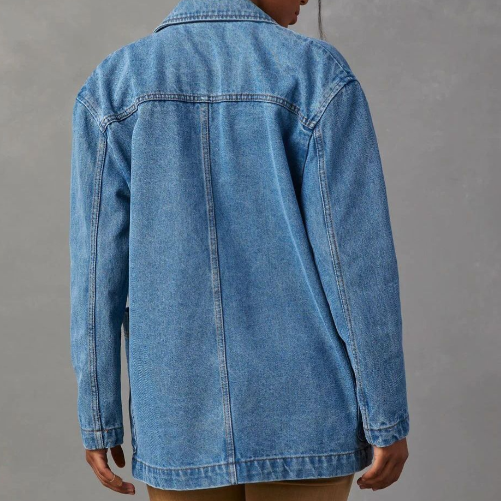 Dames Denimjacke Casual Stijl 4