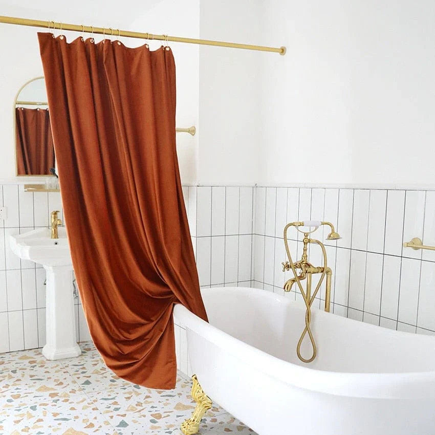 Dames Douchegordijn Scandinavisch Stijlvol Luxe Design 0