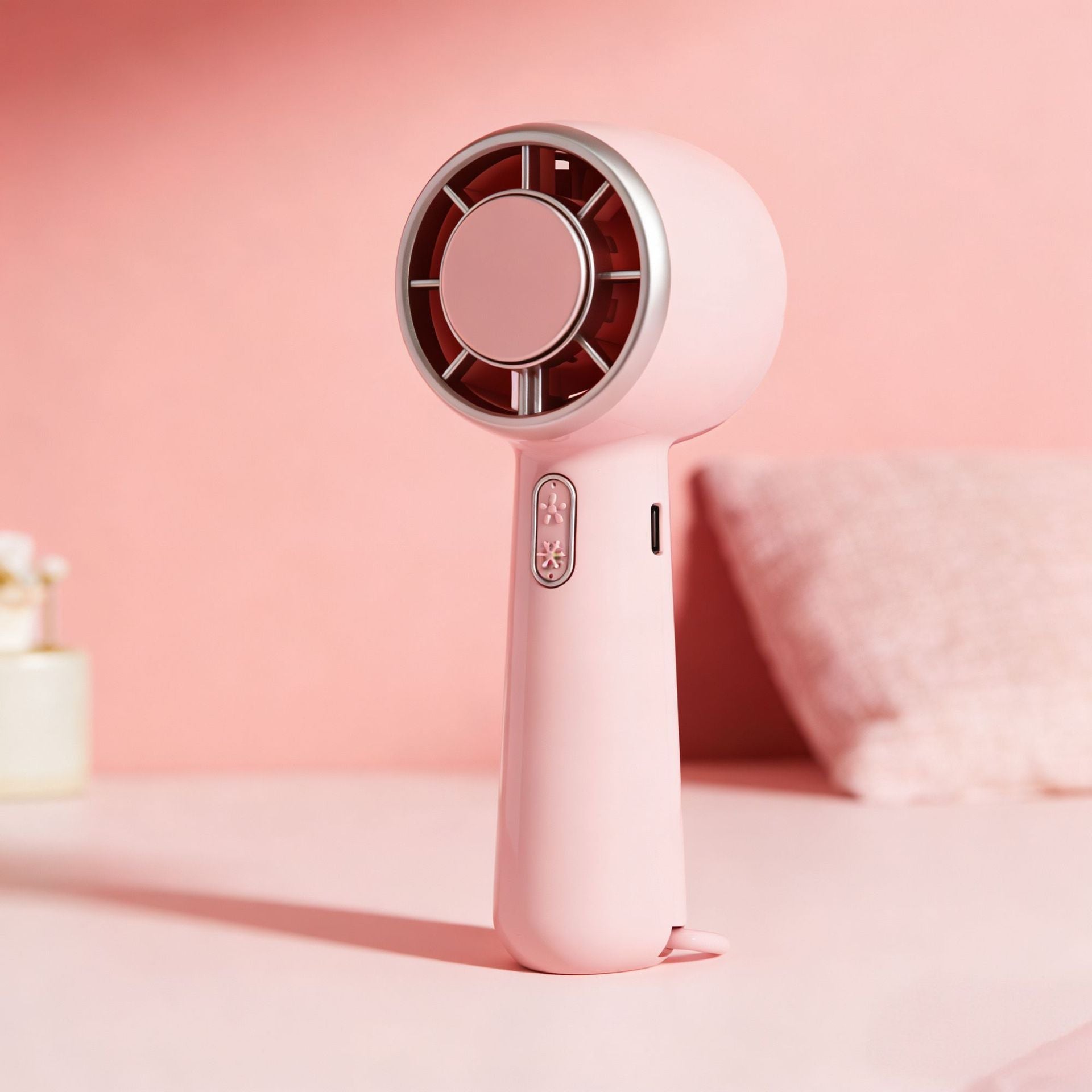Dames Draagbare Handventilator Met Flexibele Kanteling 3