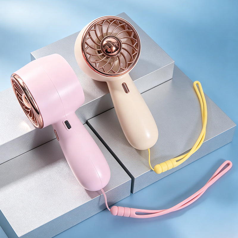 Dames Draagbare Handventilator Stijlvol Ontwerp 3