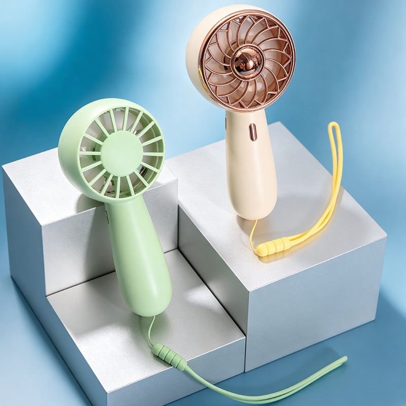 Dames Draagbare Handventilator Stijlvol Ontwerp 5