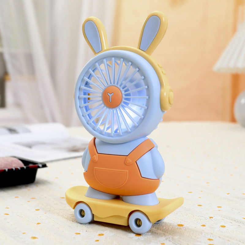 Dames Draagbare Handventilator met Creatief Dierenontwerp 3
