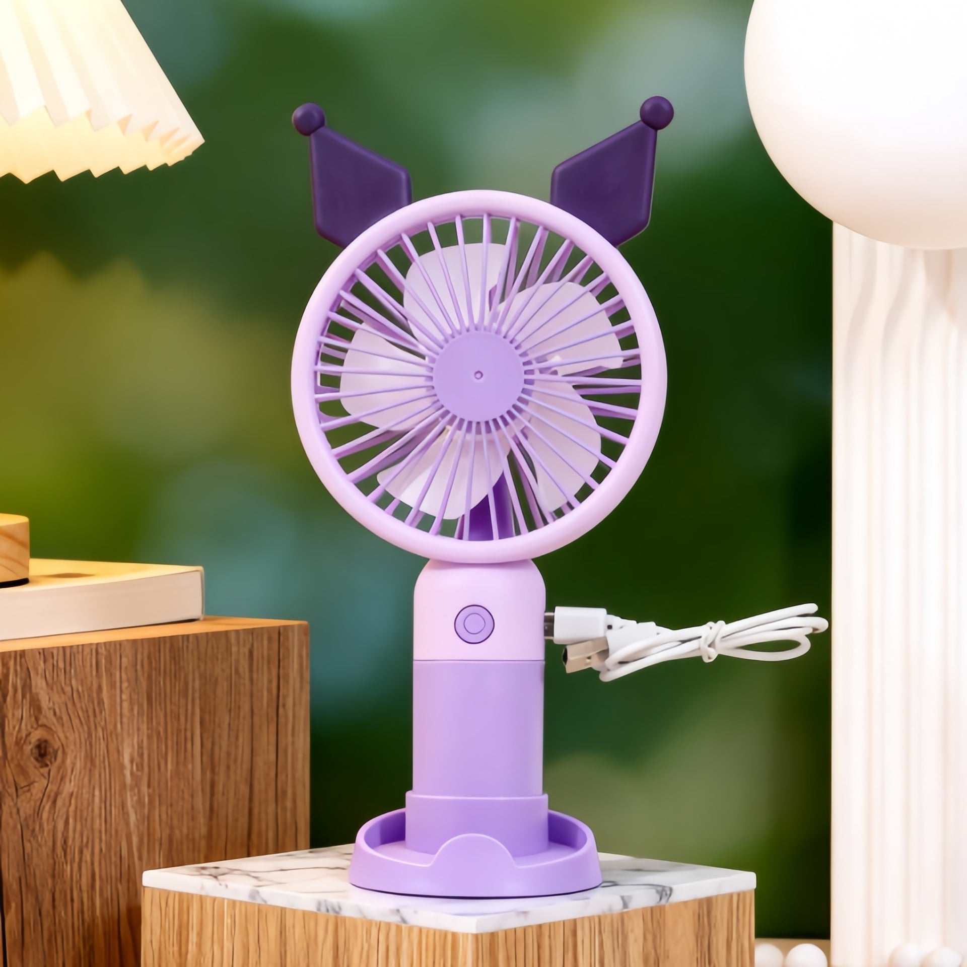 Dames Draagbare Handventilator met Konijnenontwerp 2