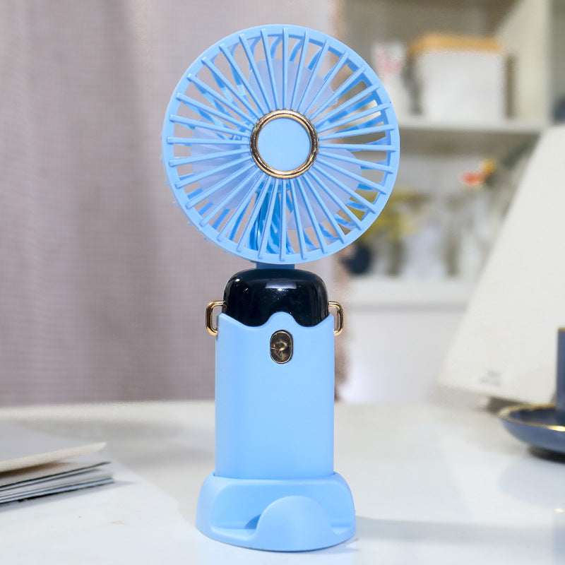 Dames Draagbare Handventilator met Sprayfunctie en USB-oplaadbaarheid 8