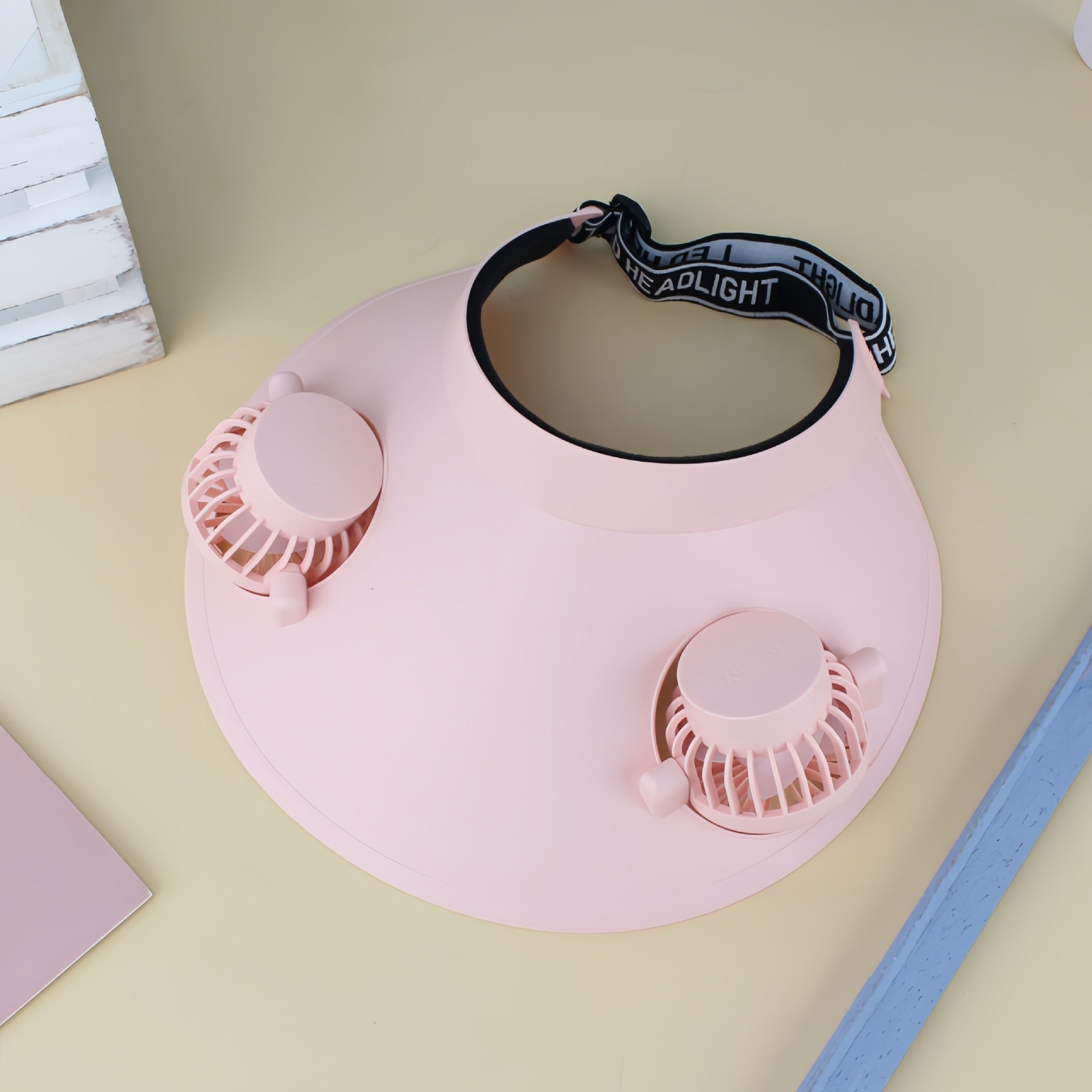 Dames Draagbare Koelhoed met Ventilator 5