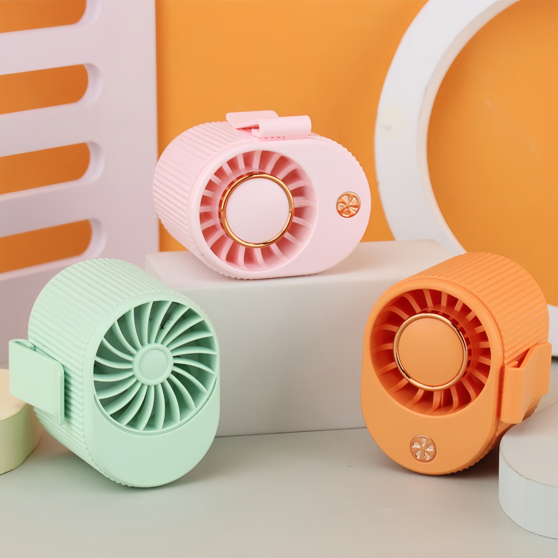 Dames Draagbare Mini Handventilator Compact Voor Buitenactiviteiten 4