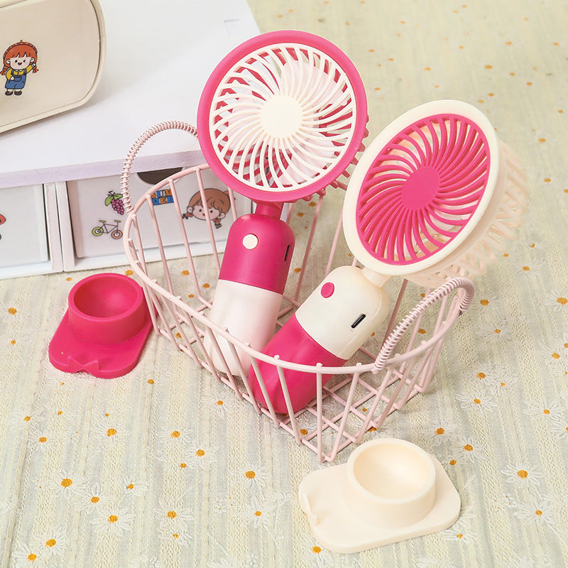 Dames Draagbare Mini Ventilator Modern 2